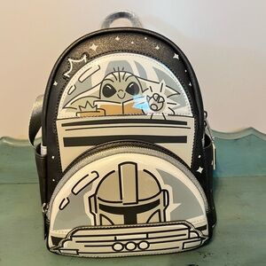 Mandalorion Loungefly backpack